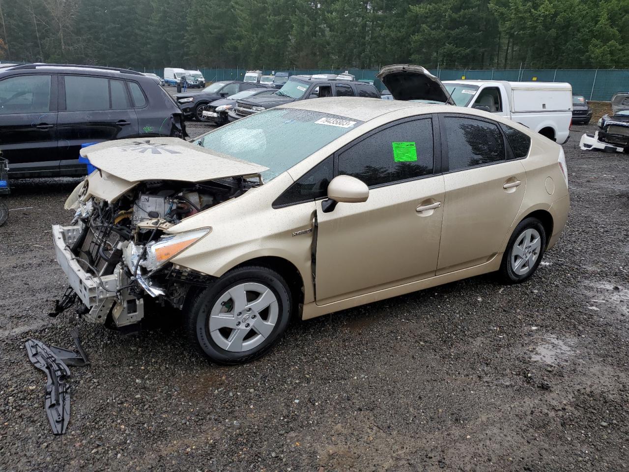 Изображение 1 2011 TOYOTA PRIUS  2011 с VIN JTDKN3DU1B1458720