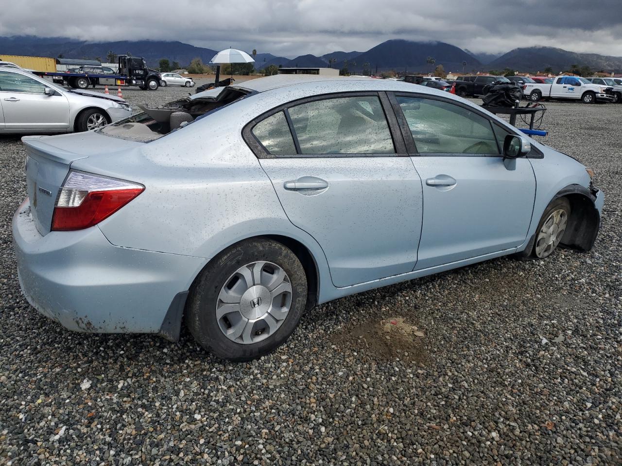 Obraz 3 z 2012 HONDA CIVIC HYBRID 2012 z VIN JHMFB4F26CS010835