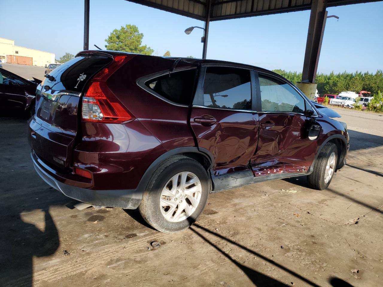 Image 3 of 2016 HONDA CR-V EX 2016 with VIN 2HKRM3H51GH522615