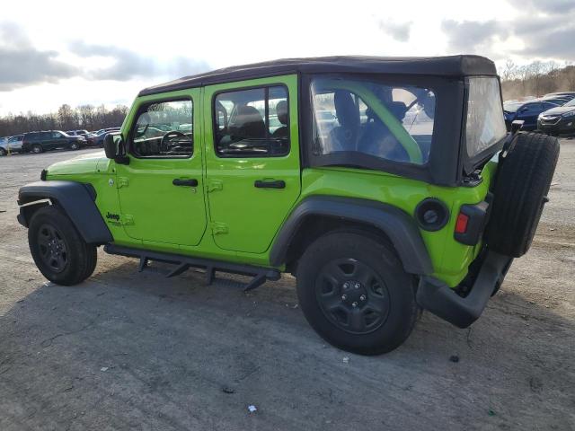 Image 2 of 2021 JEEP WRANGLER UNLIMITED SPORT 2021 with VIN 1C4HJXDN5MW776531