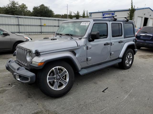 Image 1 of 2018 JEEP WRANGLER UNLIMITED SAHARA 2018 with VIN 1C4HJXEG0JW225855