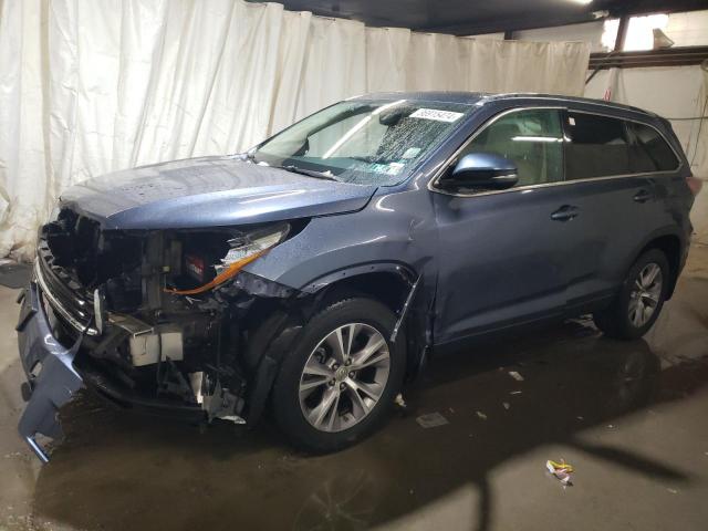 Изображение 1 2015 TOYOTA HIGHLANDER XLE 2015 с VIN 5TDJKRFH2FS146700