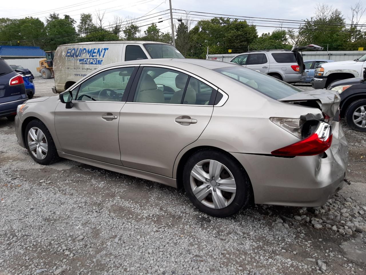 Image 2 of 2016 SUBARU LEGACY 2.5I 2016 with VIN 4S3BNBA60G3047949