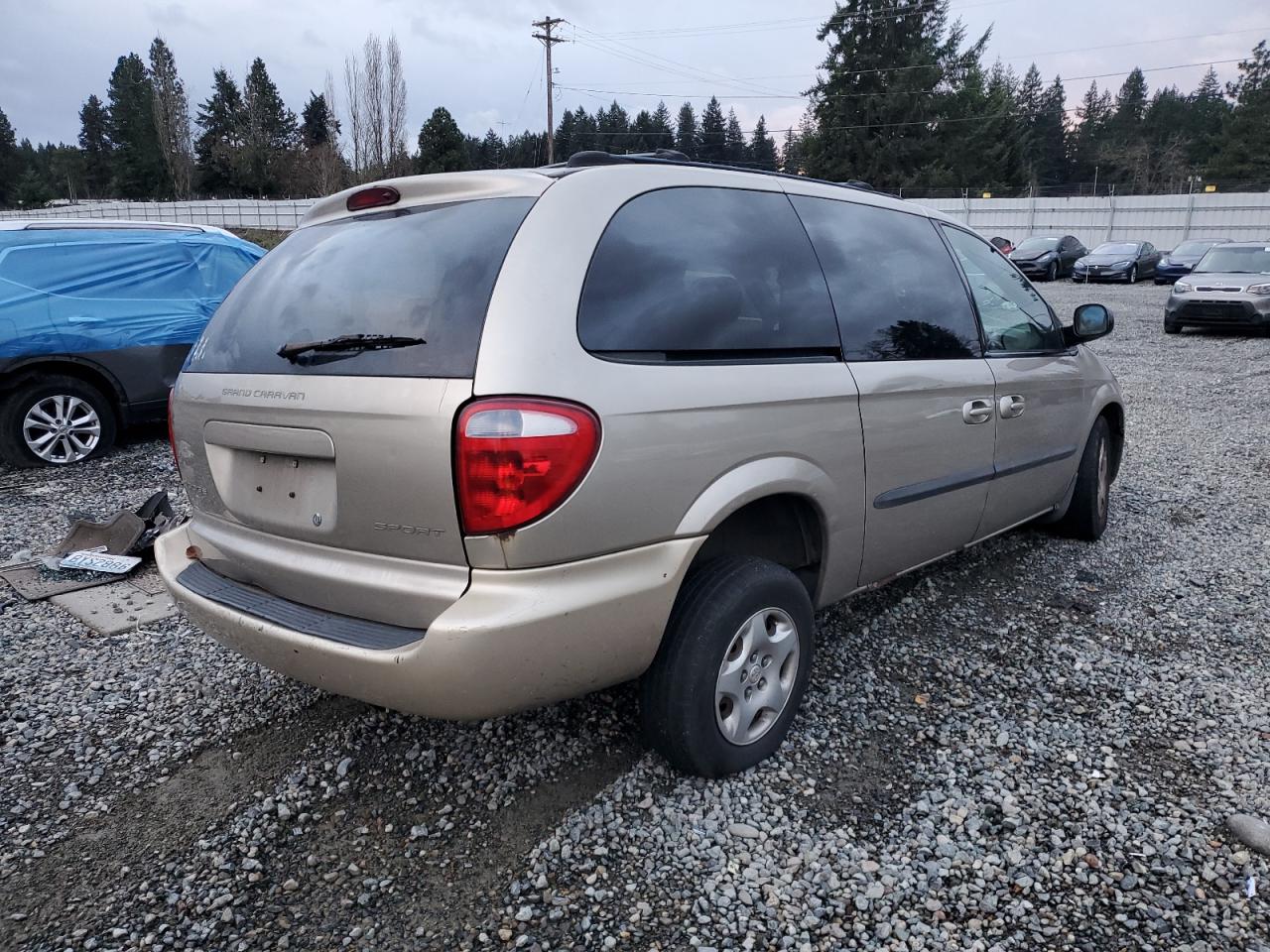Image 3 of 2003 DODGE GRAND CARAVAN SPORT 2003 with VIN 2D4GP44R73R253422
