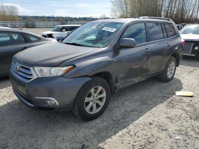 Image 1 of 2012 TOYOTA HIGHLANDER BASE 2012 with VIN 5TDBK3EHXCS107061