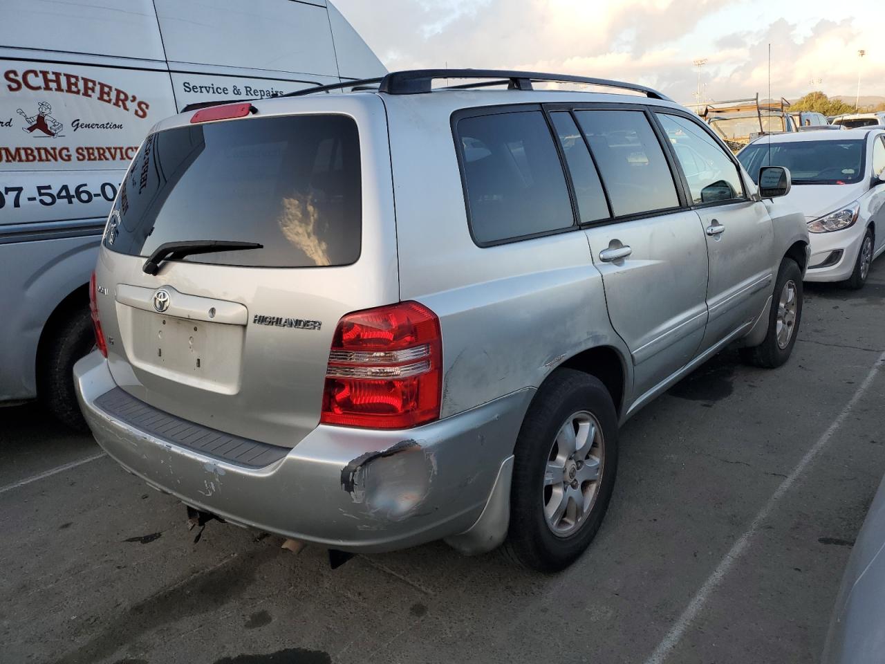 Image 3 of 2001 TOYOTA HIGHLANDER  2001 with VIN JTEGF21A310028131