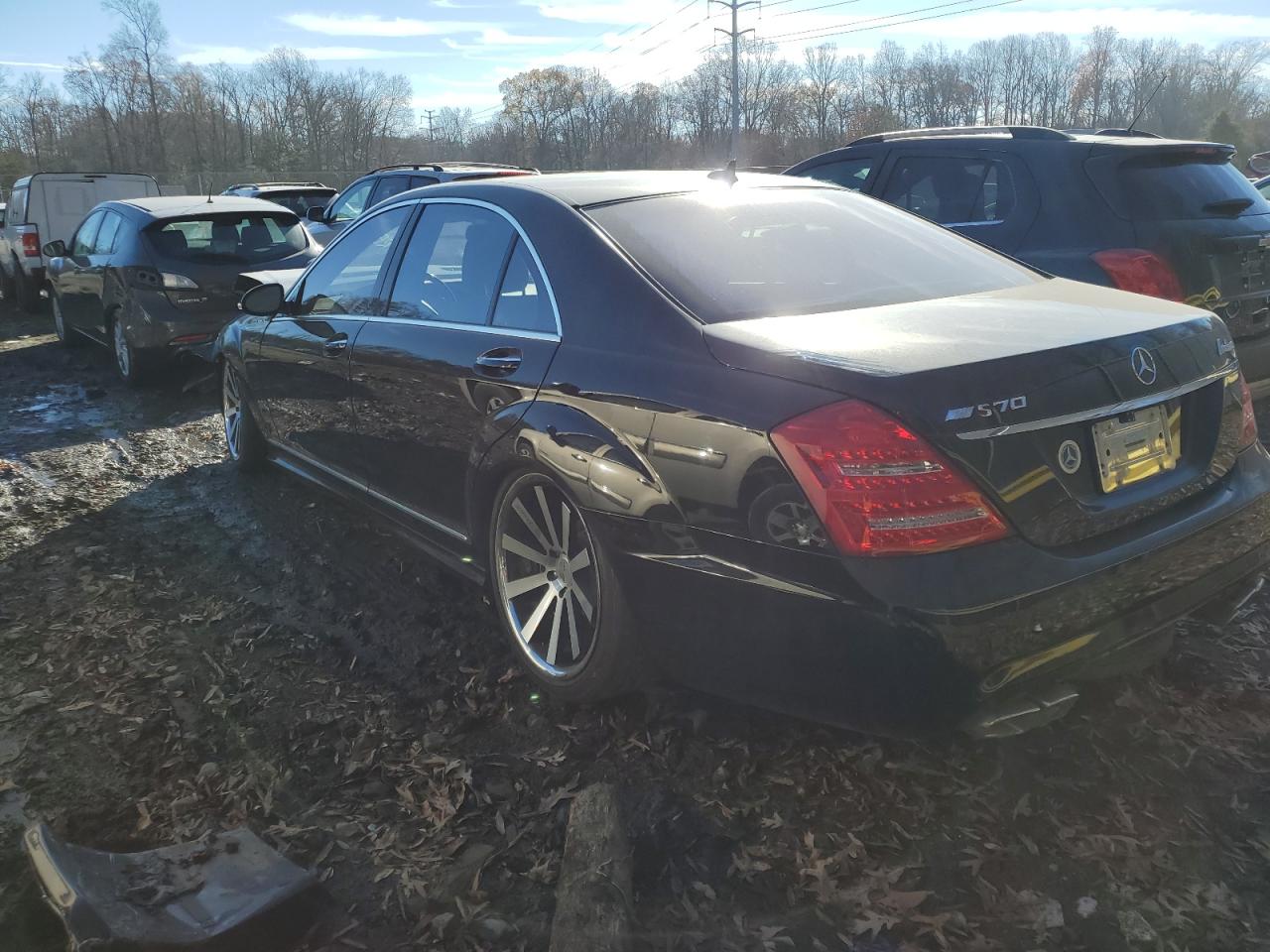 Image 2 of 2008 MERCEDES-BENZ S 550 2008 with VIN WDDNG71X78A179607