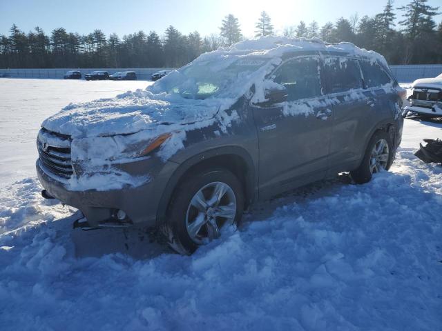 Image 1 of 2015 TOYOTA HIGHLANDER HYBRID LIMITED 2015 with VIN 5TDDCRFH1FS007961