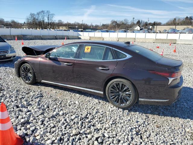 Image 2 of 2020 LEXUS LS 500 BASE 2020 with VIN JTHG5LGF5L5007527