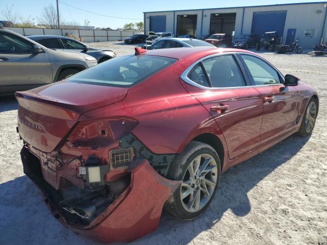 Image 3 of 2022 GENESIS G70 BASE 2022 with VIN KMTG34TA1NU095669