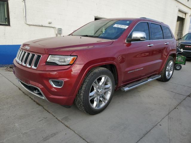 Image 1 of 2014 JEEP GRAND CHEROKEE OVERLAND 2014 with VIN 1C4RJFCG1EC448298