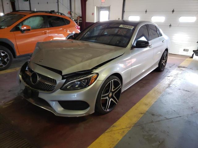 Image 1 of 2016 MERCEDES-BENZ C 300 4MATIC 2016 with VIN 55SWF4KB0GU126903