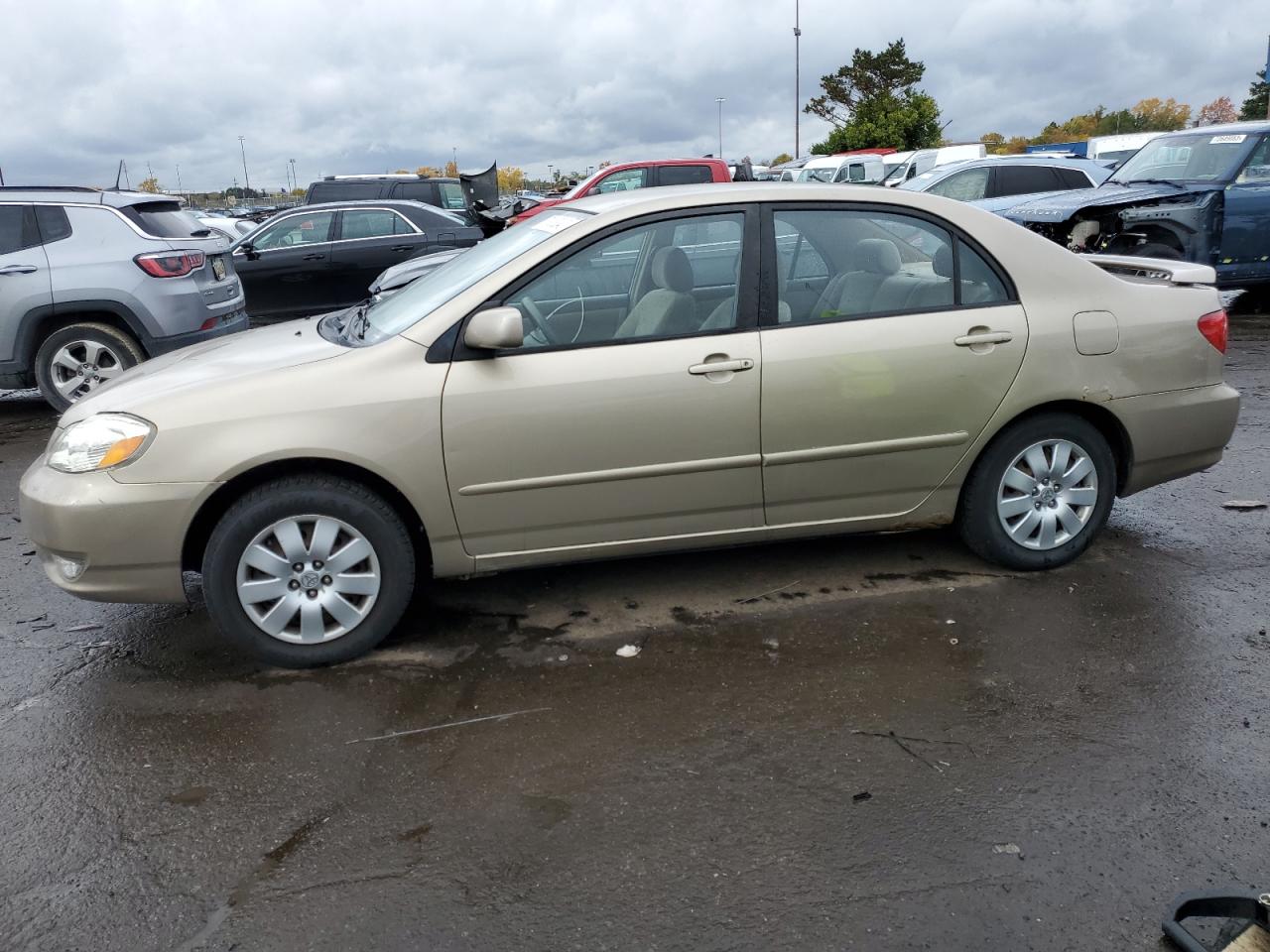 Image 2 of 2004 TOYOTA COROLLA CE 2004 with VIN 1NXBR38E74Z285158