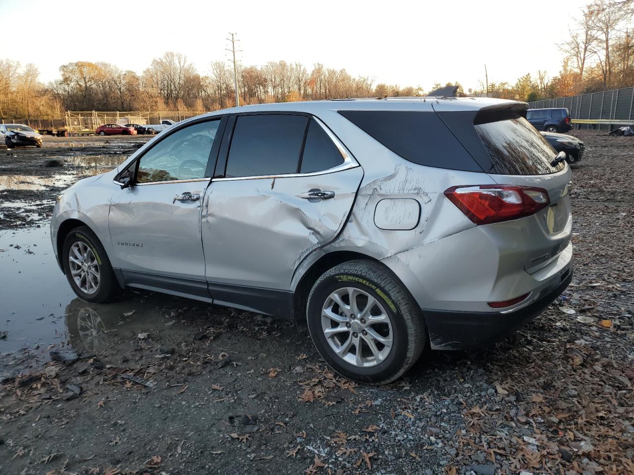 Image 2 of 2018 CHEVROLET EQUINOX LT 2018 with VIN 3GNAXSEV9JL373839