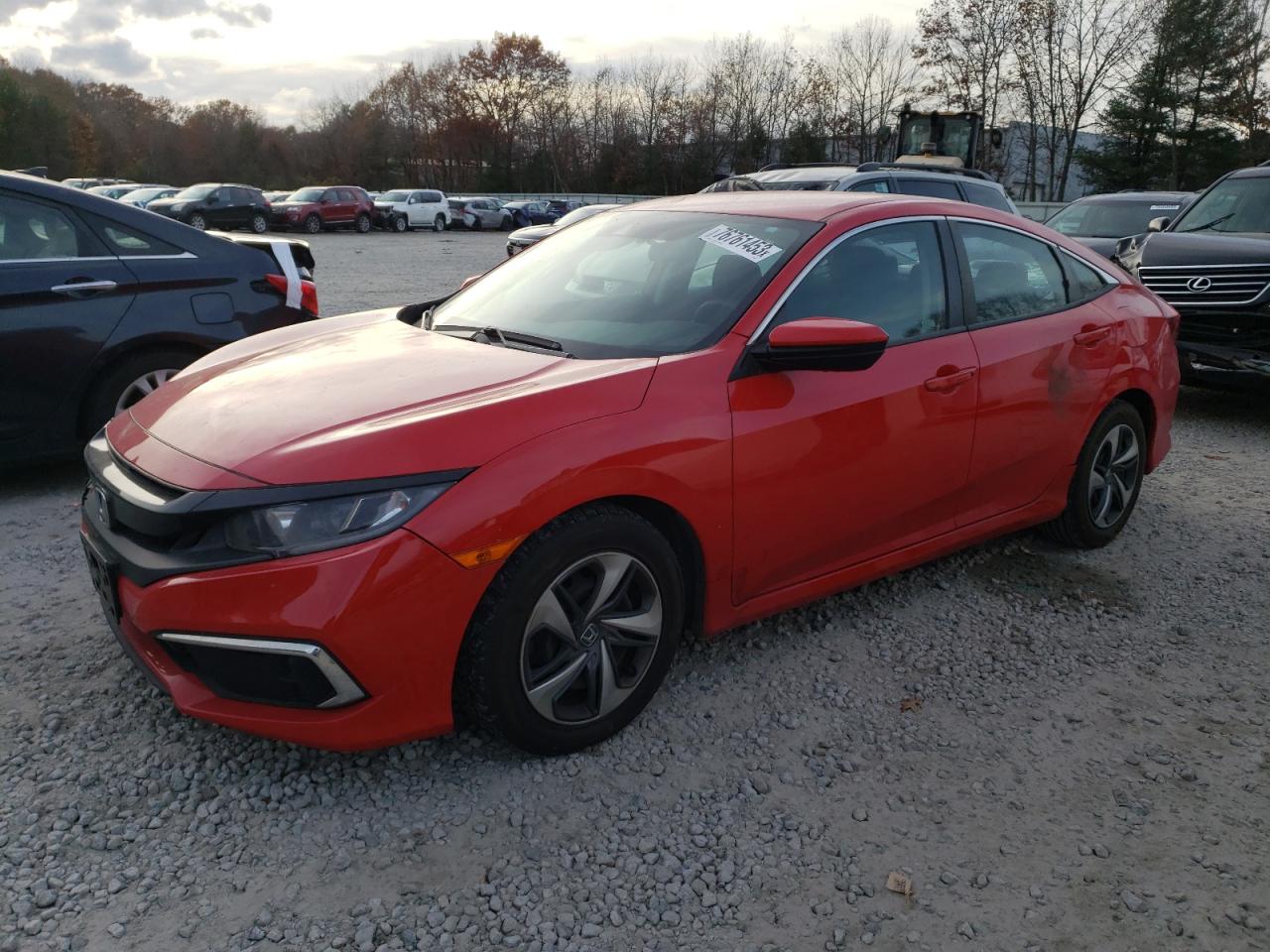 Изображение 1 2020 HONDA CIVIC LX 2020 с VIN 2HGFC2F61LH511338