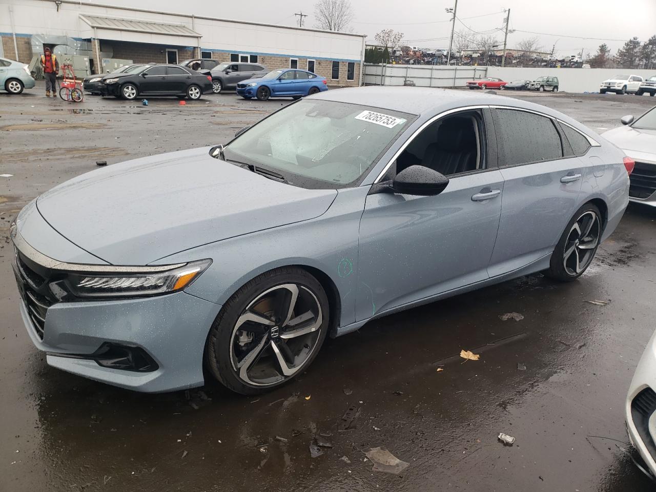 Image 1 of 2022 HONDA ACCORD SPORT SE 2022 with VIN 1HGCV1F46NA042545