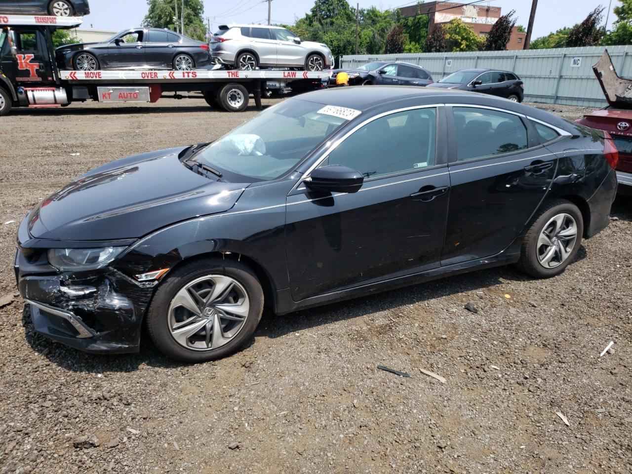 Image 1 of 2020 HONDA CIVIC LX 2020 with VIN 2HGFC2F61LH514935