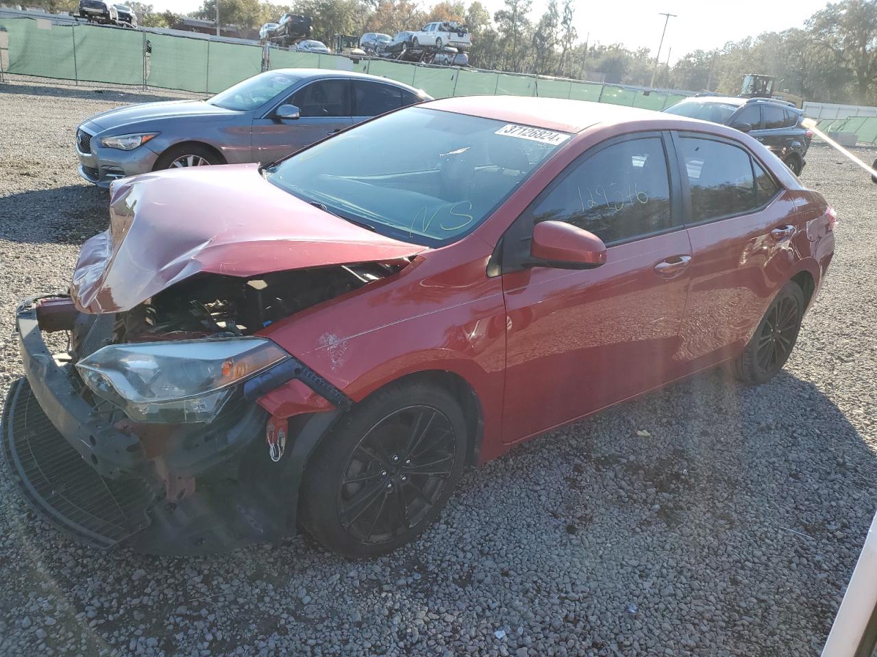 Image 1 of 2016 TOYOTA COROLLA L 2016 with VIN 2T1BURHE2GC654614