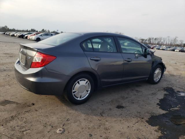Image 3 of 2012 HONDA CIVIC HF 2012 with VIN 2HGFB2F6XCH548150