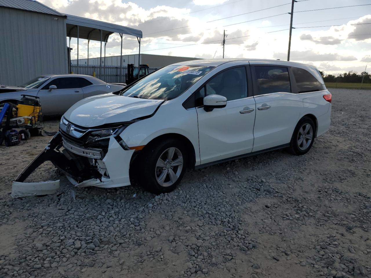 Image 1 of 2020 HONDA ODYSSEY EX 2020 with VIN 5FNRL6H54LB061777