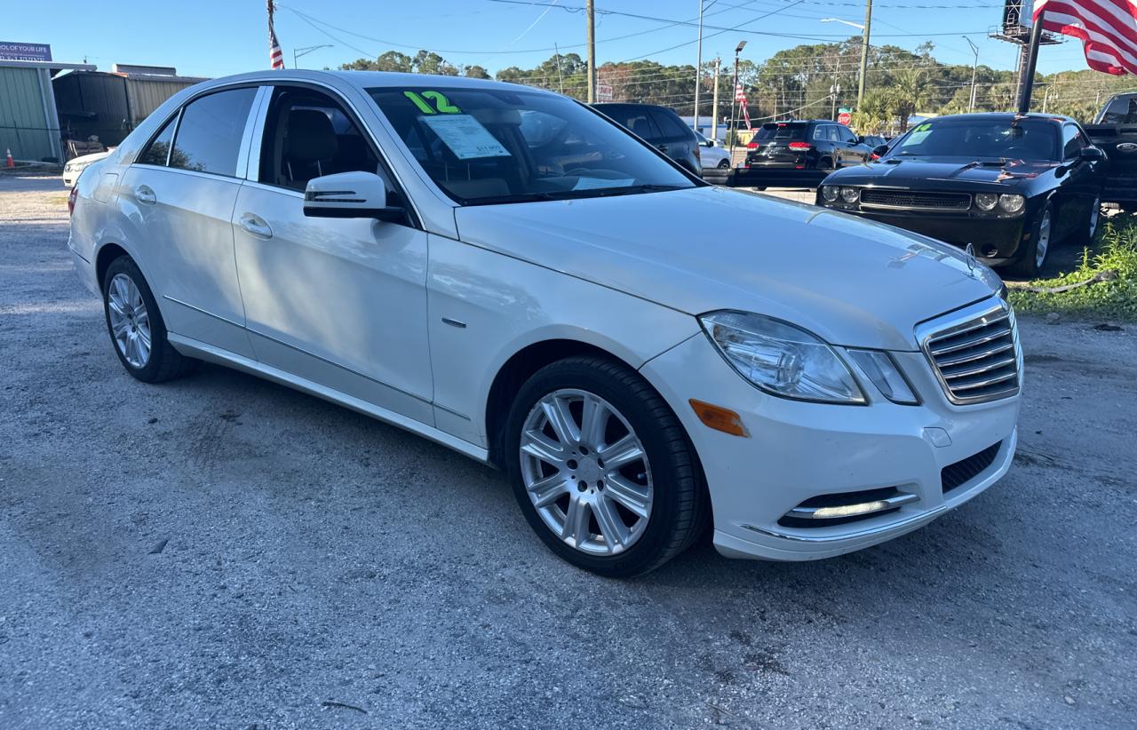 Image 1 of 2012 MERCEDES-BENZ E 350 4MATIC 2012 with VIN WDDHF8JB0CA559620