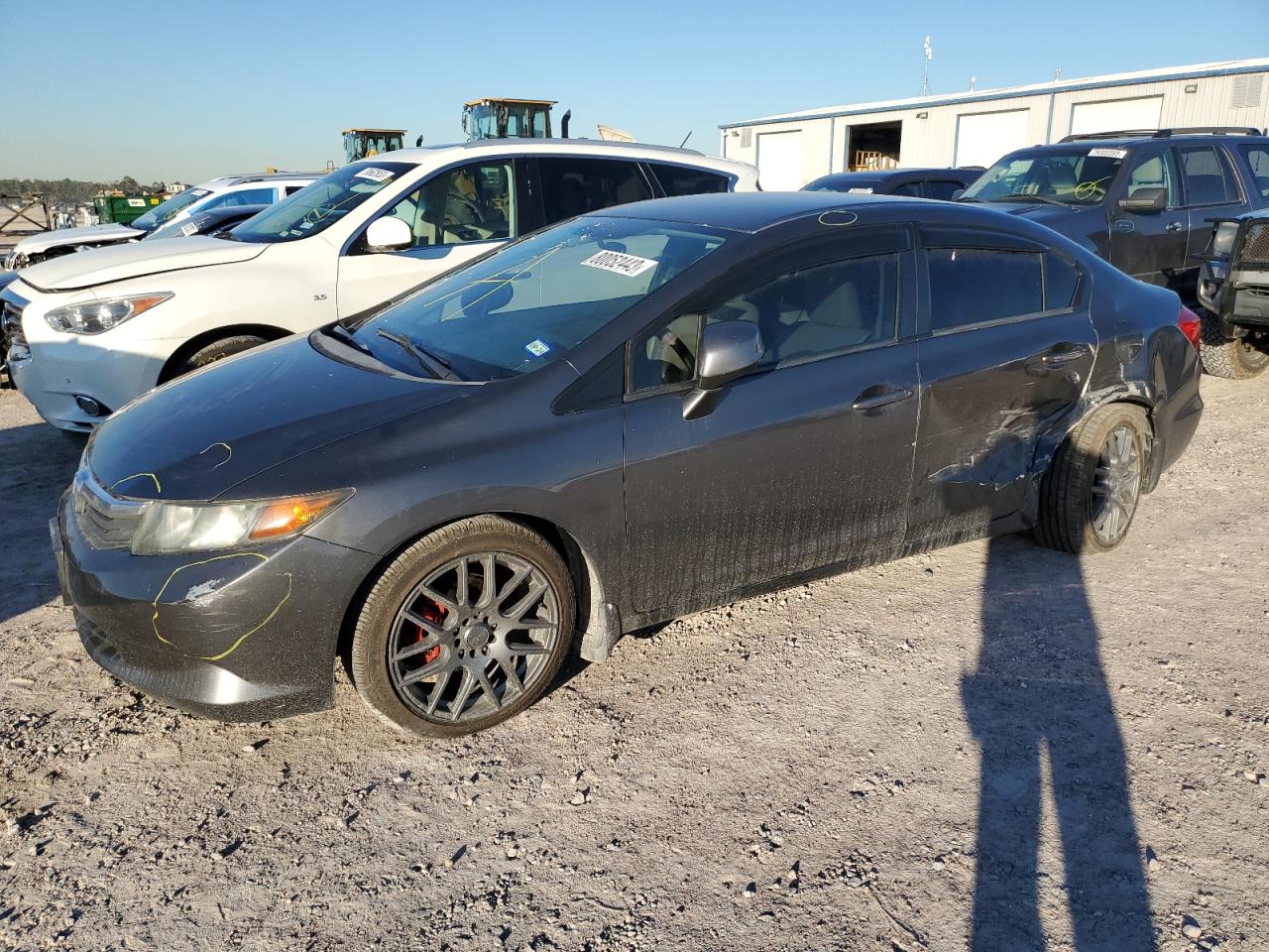 Изображение 1 2012 HONDA CIVIC LX 2012 с VIN 2HGFB2F58CH504185