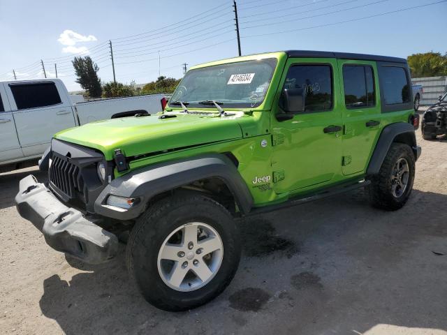 Image 1 of 2018 JEEP WRANGLER UNLIMITED SPORT 2018 with VIN 1C4HJXDN3JW293258