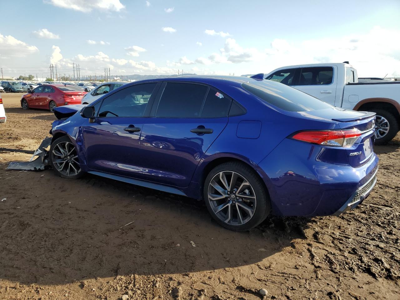 Image 2 of 2020 TOYOTA COROLLA SE 2020 with VIN 5YFP4RCEXLP017154