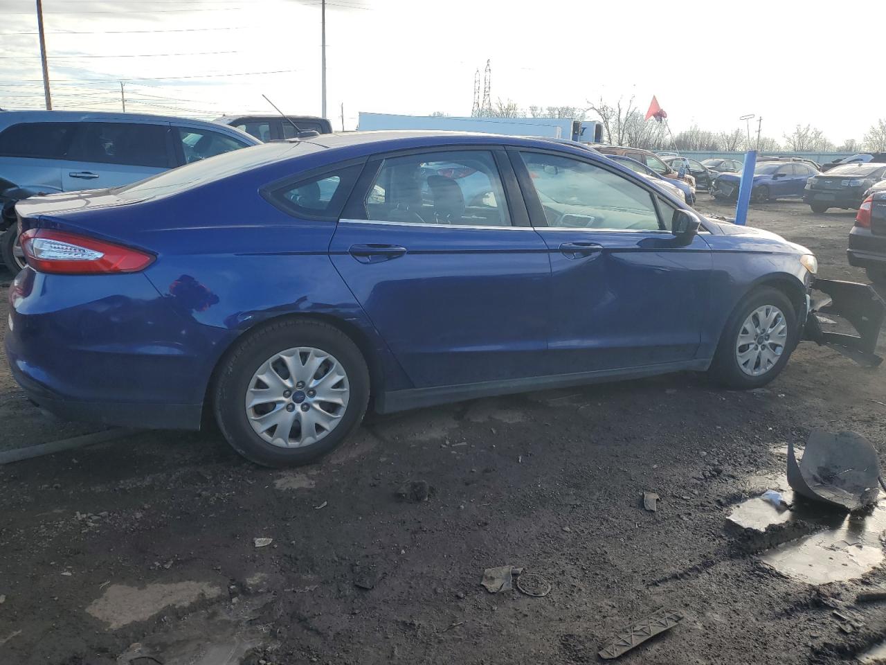 Obraz 3 z 2013 FORD FUSION S 2013 z VIN 3FA6P0G76DR341889
