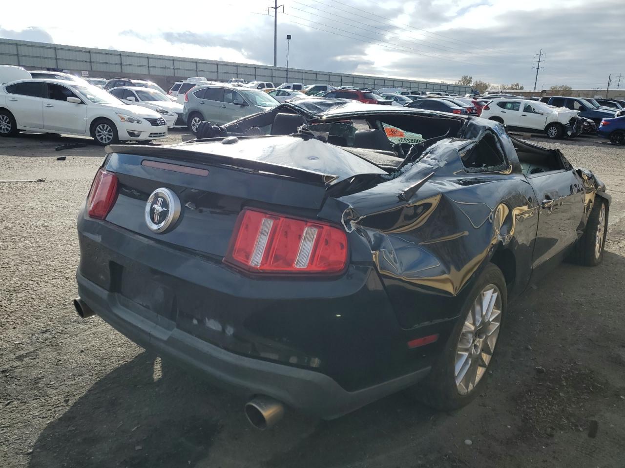 Image 3 of 2012 FORD MUSTANG  2012 with VIN 1ZVBP8AM9C5236025