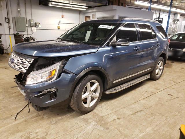 Image 1 of 2018 FORD EXPLORER XLT 2018 with VIN 1FM5K7D85JGC31683