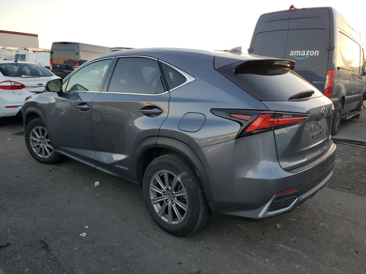 Image 2 of 2021 LEXUS NX 300H BASE 2021 with VIN JTJDJRDZ5M2164668