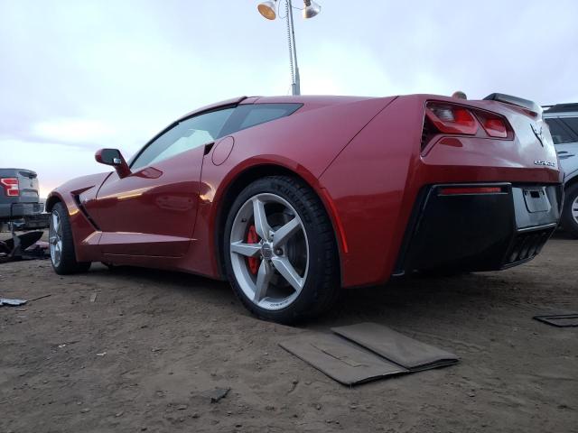 Image 2 of 2014 CHEVROLET CORVETTE STINGRAY 3LT 2014 with VIN 1G1YE2D79E5124293