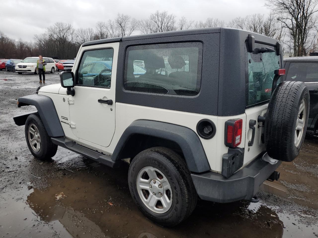 Image 2 of 2010 JEEP WRANGLER SPORT 2010 with VIN 1J4AA2D15AL133928