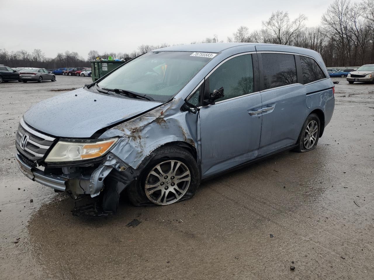 Изображение 1 2012 HONDA ODYSSEY EX 2012 с VIN 5FNRL5H42CB108113