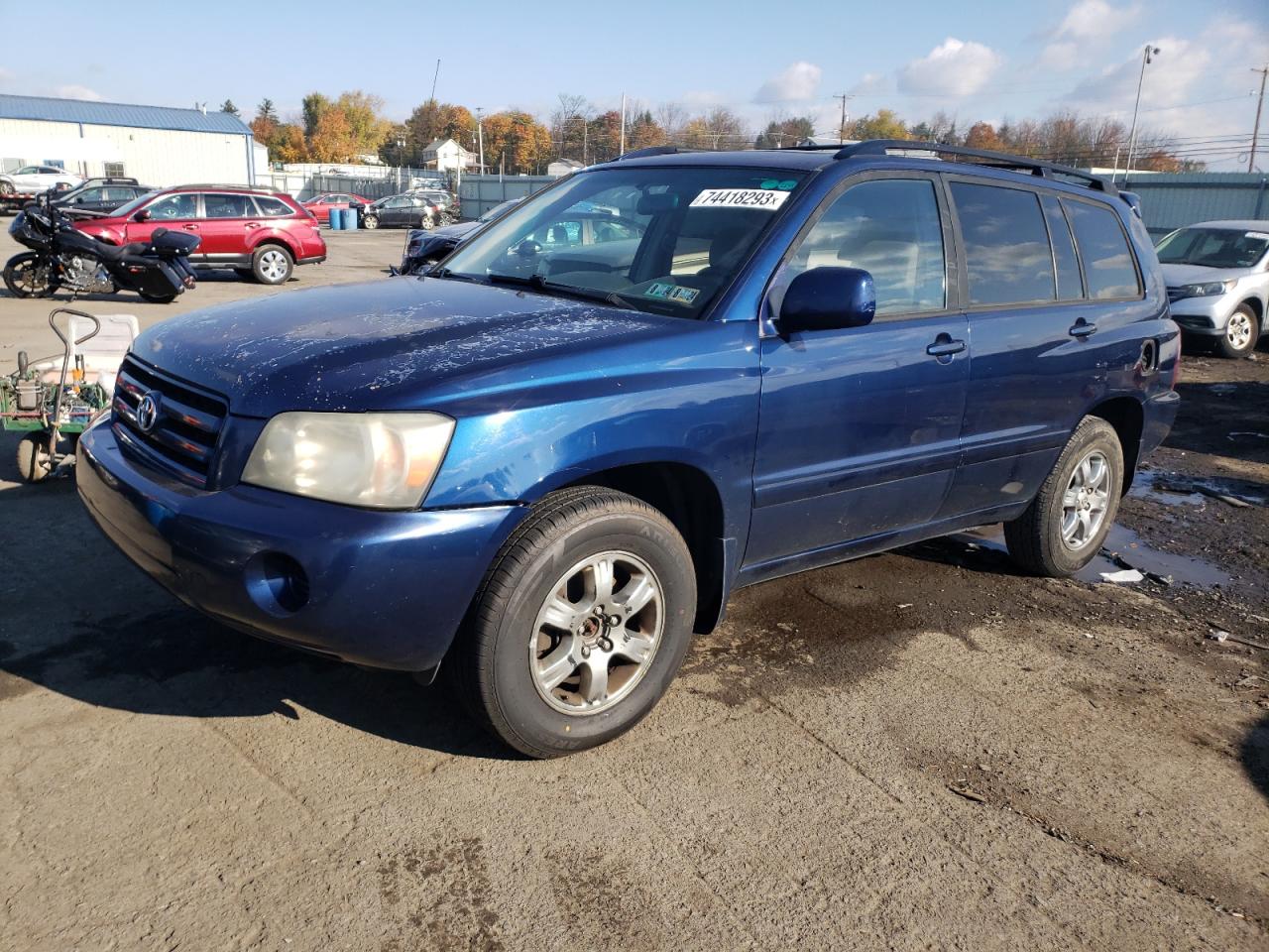 2004 TOYOTA HIGHLANDER BASE 2004 image