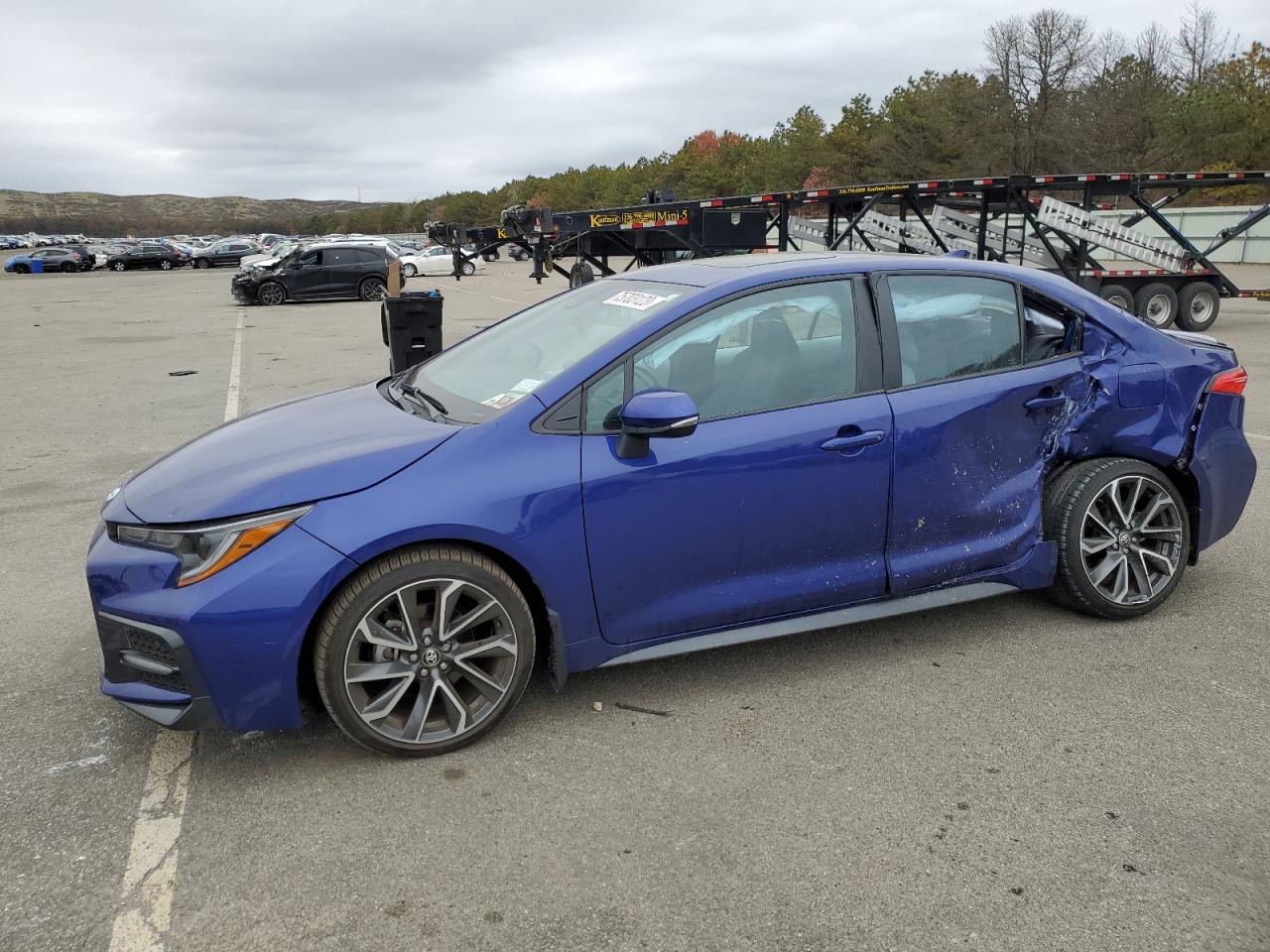Image 1 of 2022 TOYOTA COROLLA SE 2022 with VIN 5YFP4MCE3NP111933