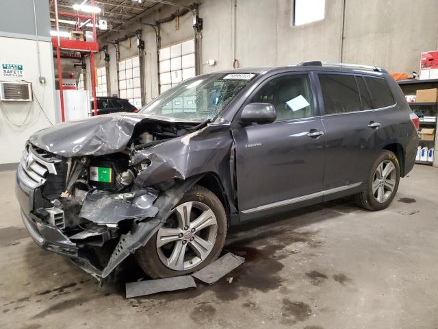Image 1 of 2012 TOYOTA HIGHLANDER LIMITED 2012 with VIN 5TDDK3EH9CS142568