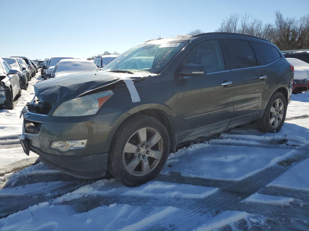 Image 1 of 2011 CHEVROLET TRAVERSE LTZ 2011 with VIN 1GNKVLED7BJ196580
