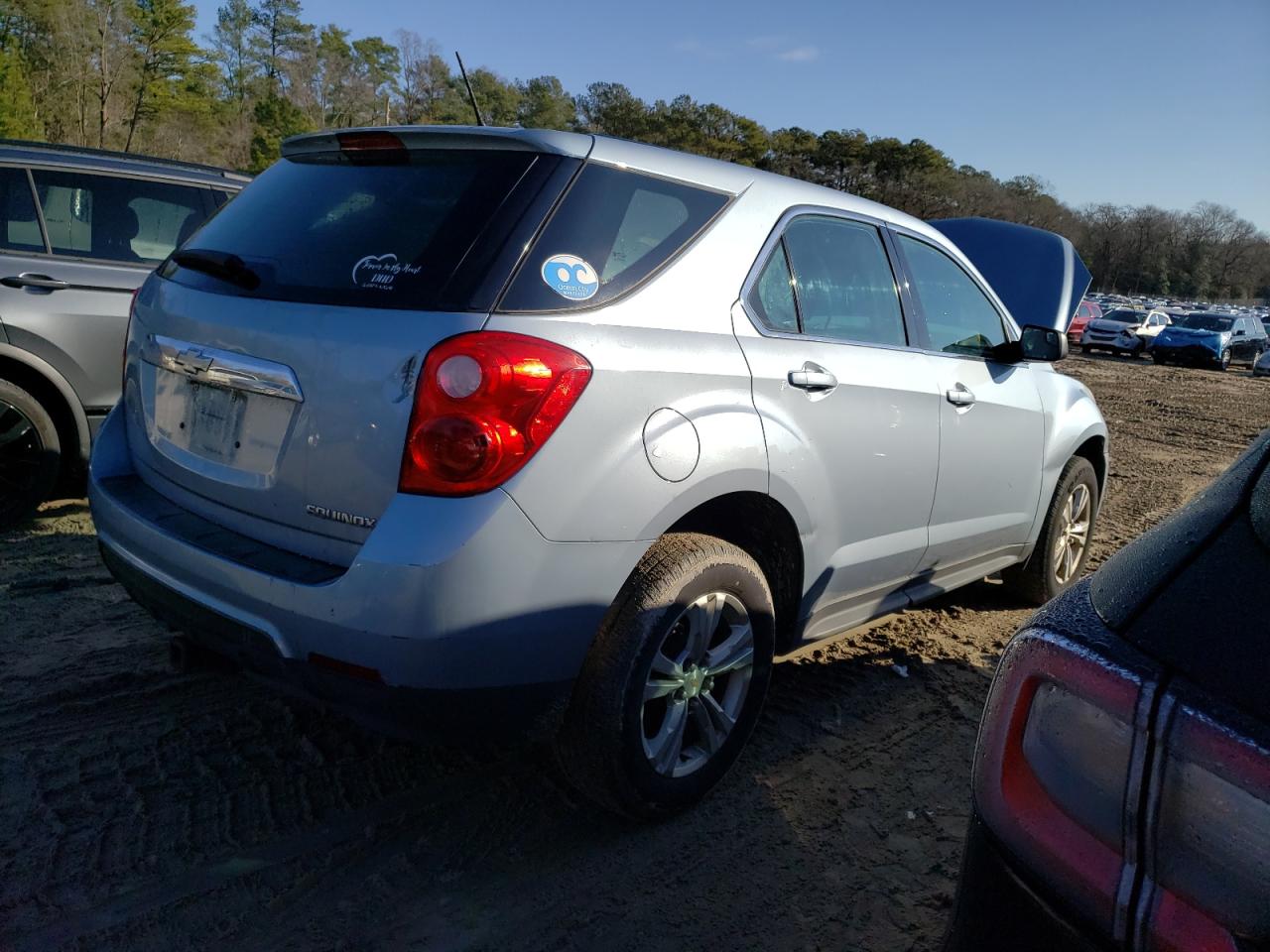 Obraz 3 z 2014 CHEVROLET EQUINOX LS 2014 z VIN 2GNALAEK3E6380792
