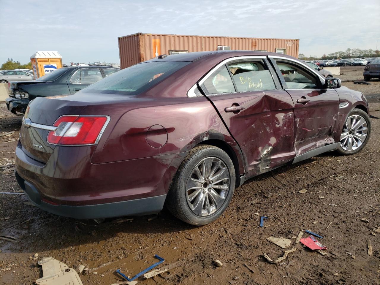 Obraz 3 z 2011 FORD TAURUS LIMITED 2011 z VIN 1FAHP2FW0BG158649
