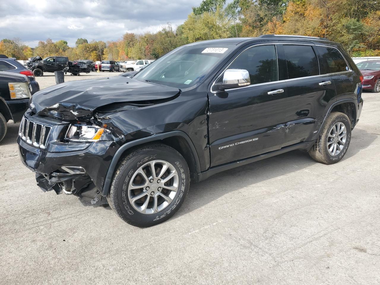 Image 1 of 2015 JEEP GRAND CHEROKEE LIMITED 2015 with VIN 1C4RJFBG1FC922074