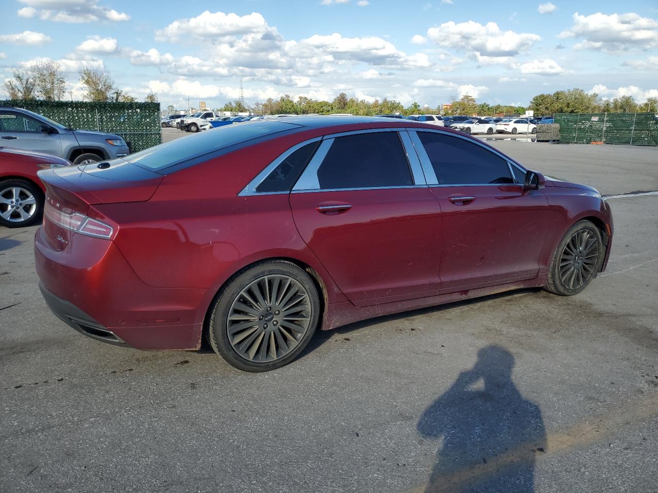 Image 3 of 2014 LINCOLN MKZ  2014 with VIN 3LN6L2G99ER807878