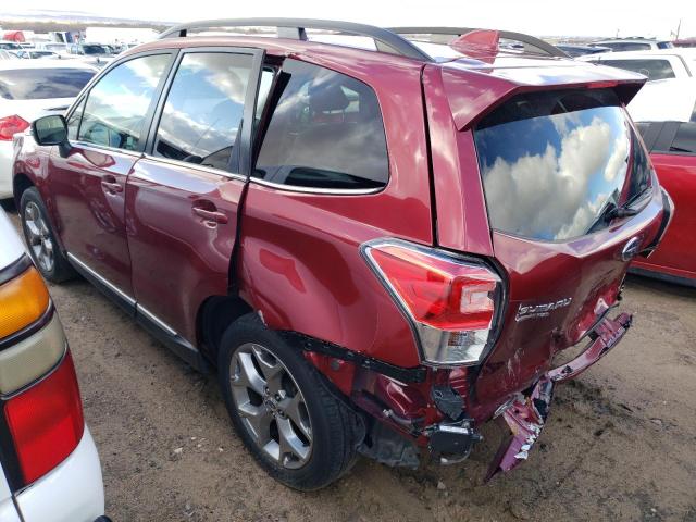 Изображение 2 2017 SUBARU FORESTER 2.5I TOURING 2017 с VIN JF2SJATC1HH447419