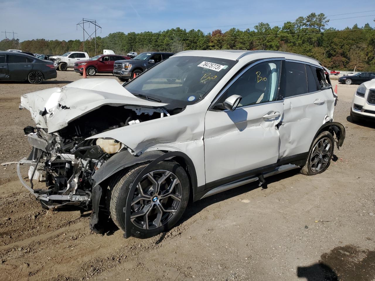 Image 1 of 2022 BMW X1 SDRIVE28I 2022 with VIN WBXJG7C0XN5V30610