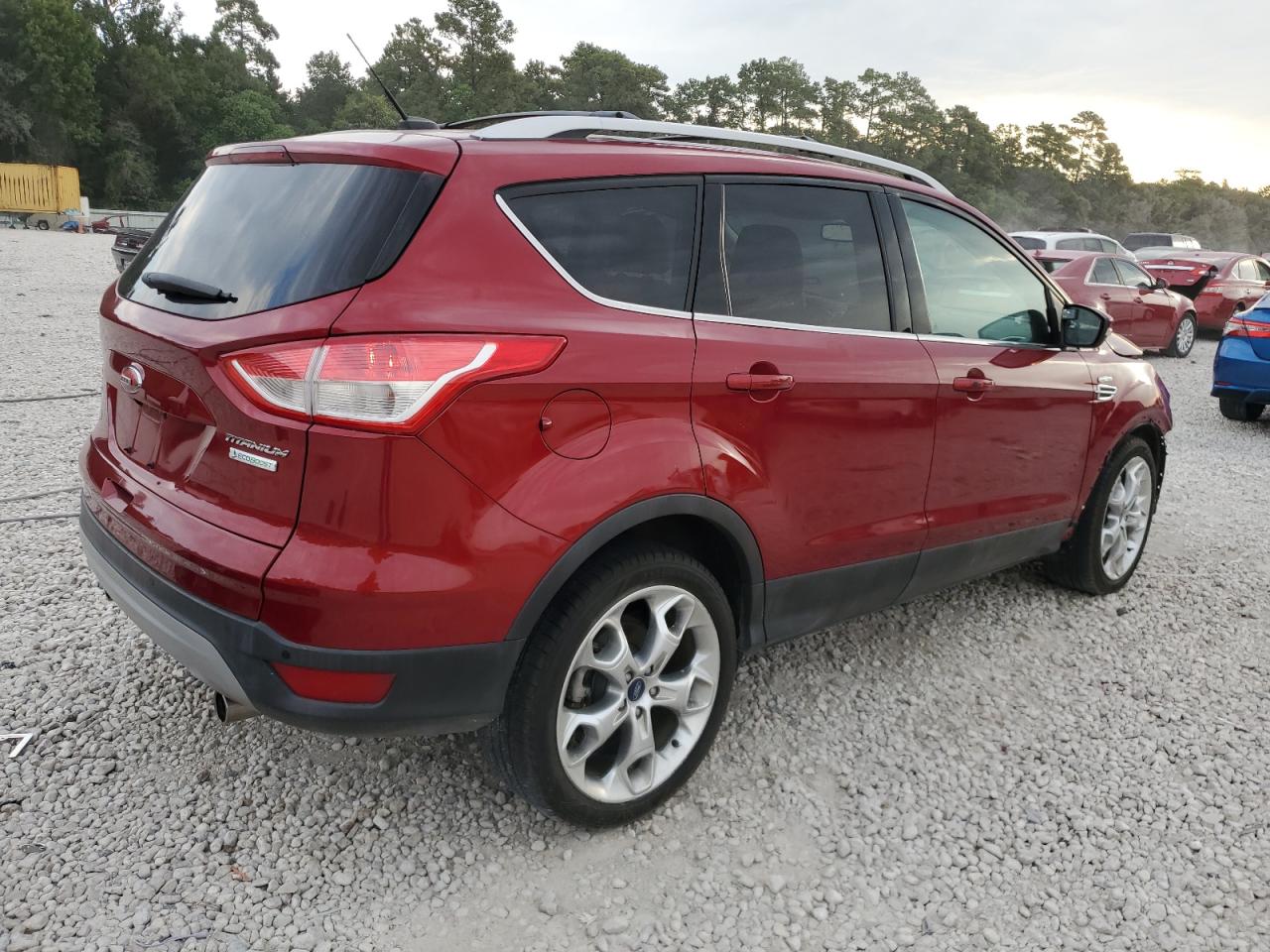 Image 3 of 2013 FORD ESCAPE TITANIUM 2013 with VIN 1FMCU0J94DUA71646