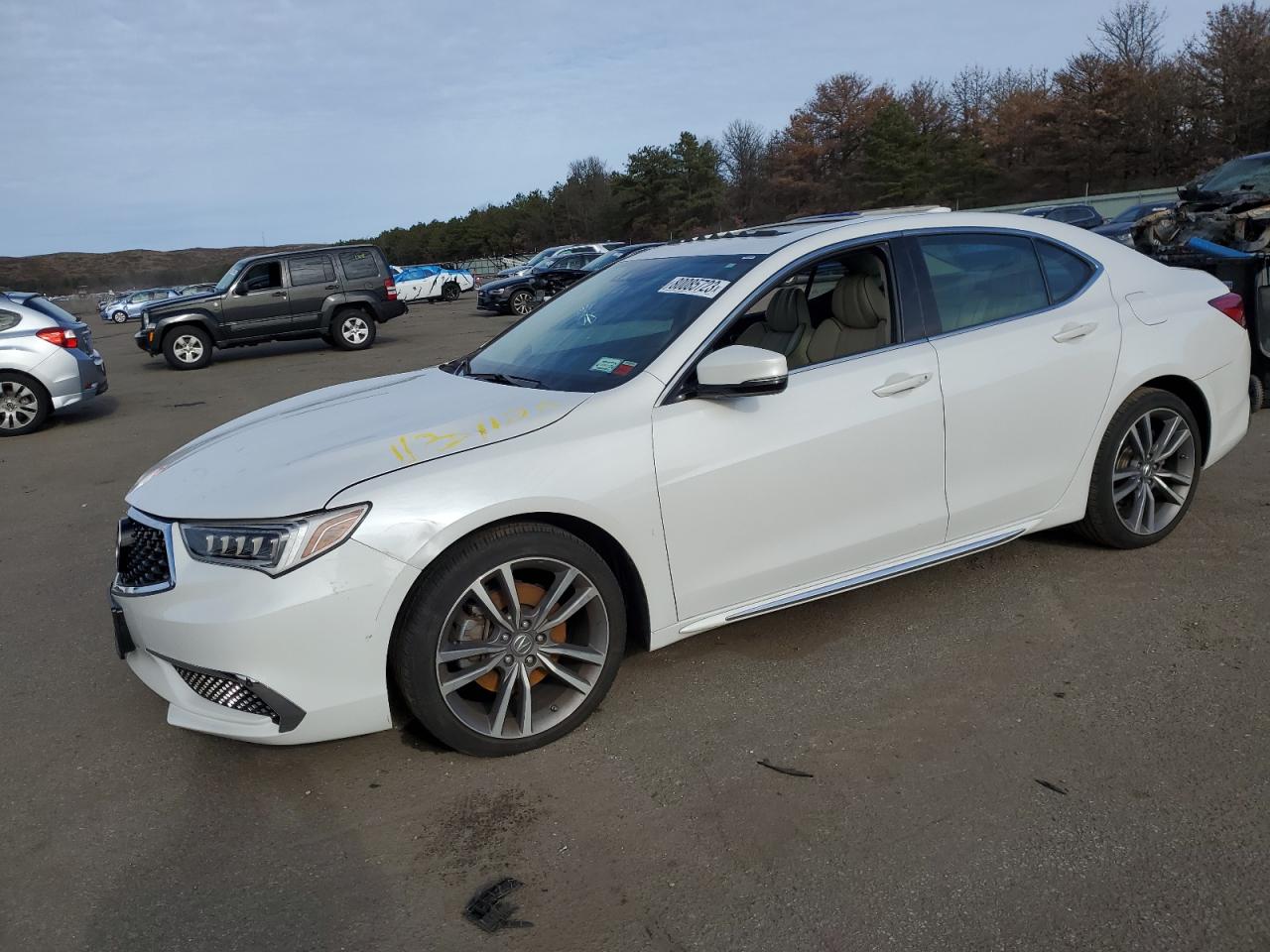 Image 1 of 2019 ACURA TLX TECHNOLOGY 2019 with VIN 19UUB2F43KA006715