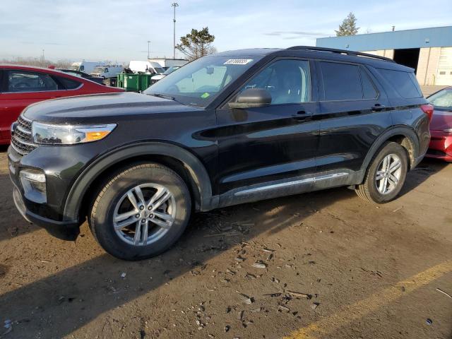 Image 1 of 2021 FORD EXPLORER XLT 2021 with VIN 1FMSK8DH1MGB42609