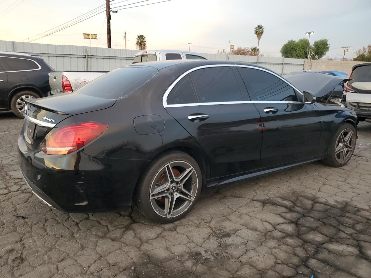 Image 3 of 2021 MERCEDES-BENZ C 300 4MATIC 2021 with VIN W1KWF8EB2MR609423