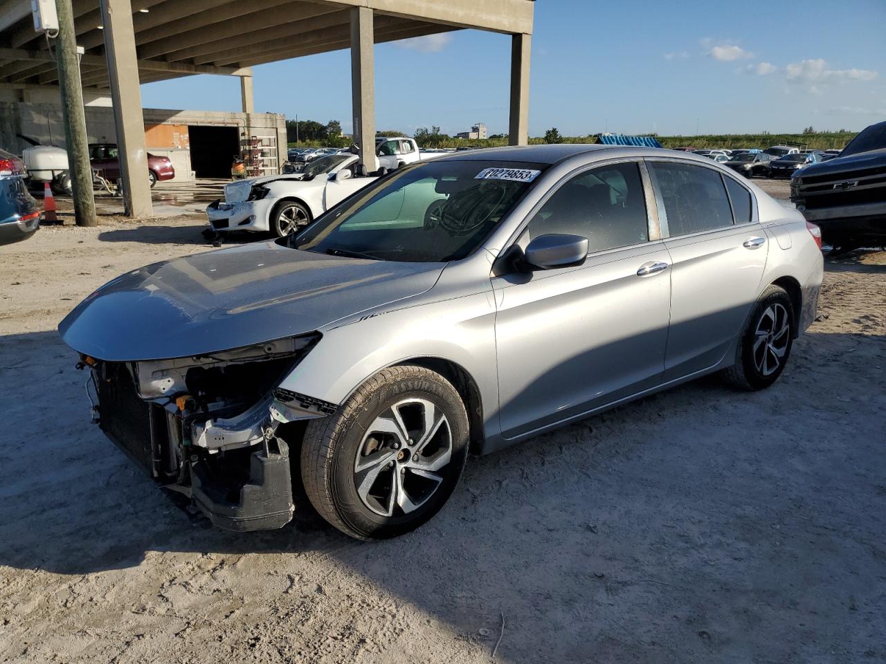 Image 1 of 2016 HONDA ACCORD LX 2016 with VIN 1HGCR2F36GA203464